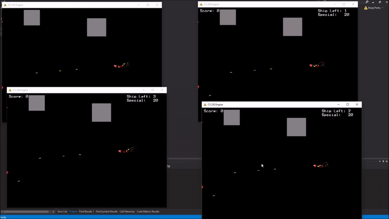 Networked Multiplayer Asteroids – Borja Portugal Martín